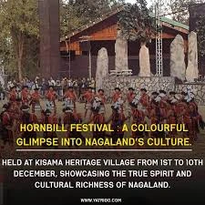 Naga tribal dancers performing in colorful traditional attire